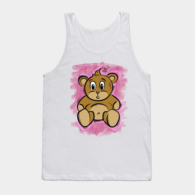 Teddy Bear Tank Top by OsFrontis